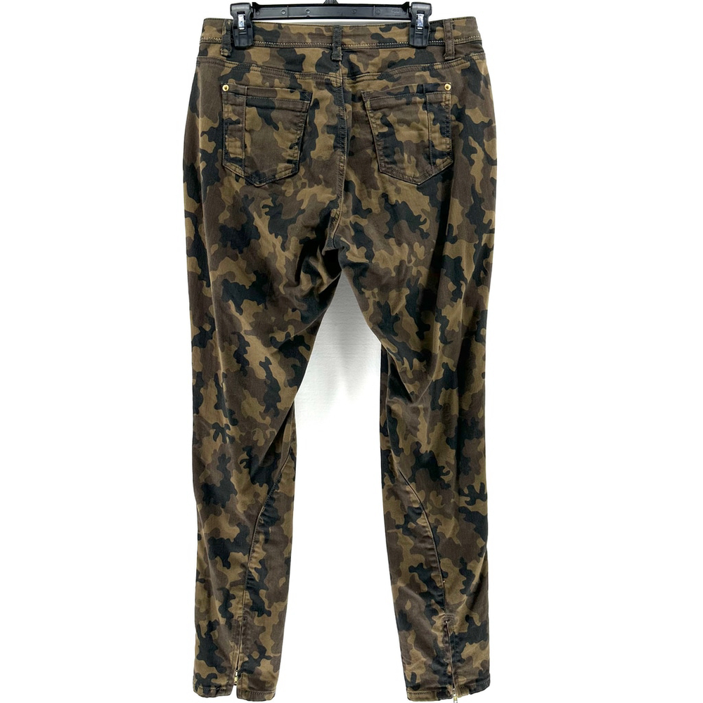 Poetic Justice MAYA SKINNY Women's 30 Curvy Fit CAMO ROCKER Stretch Jeans 12 - Picture 5 of 10